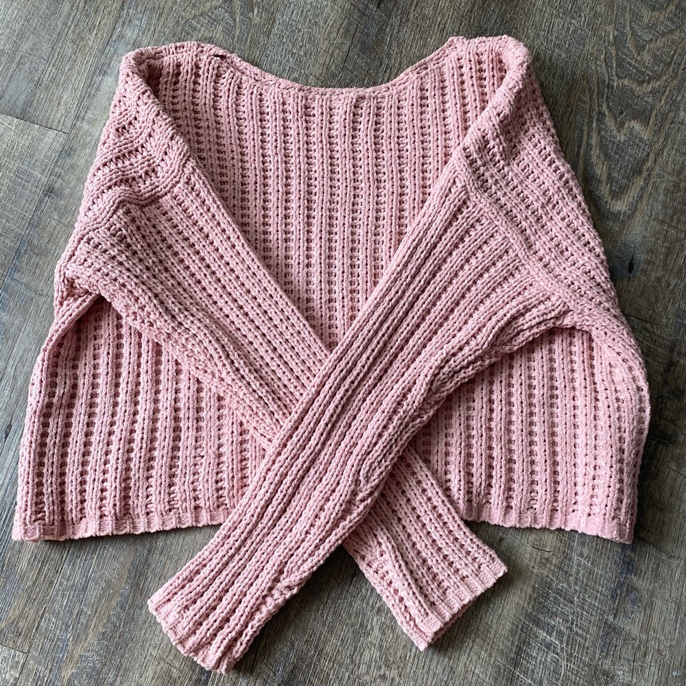 F21 Cropped Sweater